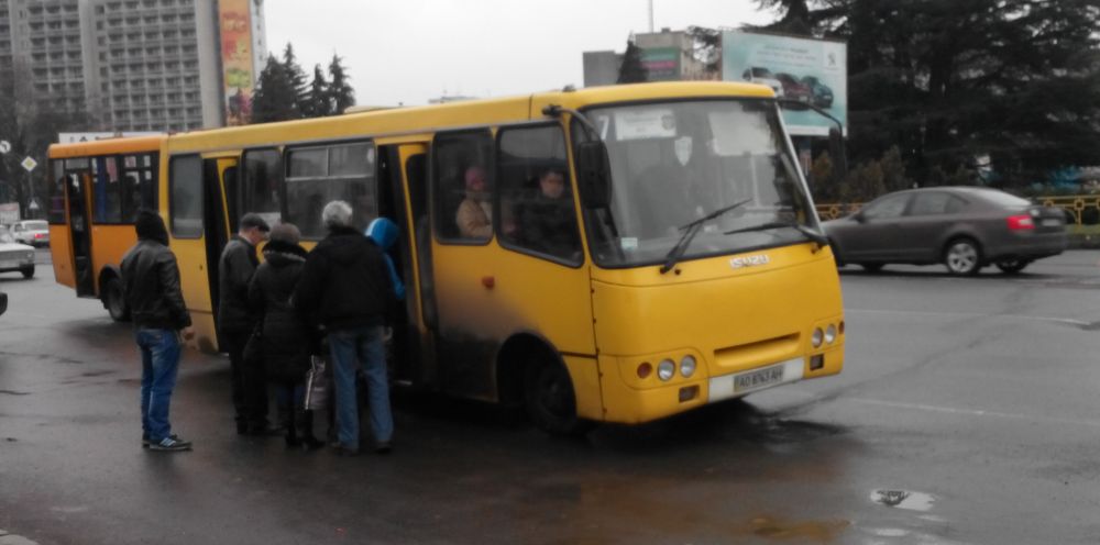 Розклад маршрутки 7 в Ужгороді